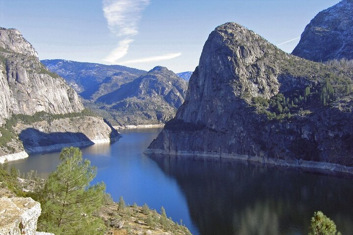 Kolana Rock towering about the Hetch Hetchy Valley.